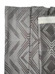 Комплект штор Umbra жакардовий 150×270 см 2шт, сірий з геометричною вишивкою - зображення 3
