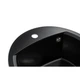 Мойка кухонная GRANADO RONDA black shine з сифоном (470490mm.) (gr2201) - изображение 5