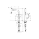 Змішувач Hansgrohe Metris Select, вилив 222мм хром (14857000) - зображення 3