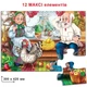 Пазл 12 ел. "Курочка Ряба" в кор. Ен.2043 - зображення 2