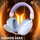 Навушники Ajazz AHM08 MAX 3-Mode White/Purple (AHM08-MAX-PWB) - зображення 6