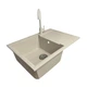 Мойка кухонная Adamant Horizon Medium Avena + змішувач (4824296104406) - изображение 1
