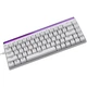 Клавіатура Ajazz NK68 Red Switch USB UA White (NK68-R-W) - зображення 5