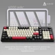 Клавиатура Ajazz AF98 Plus Wireless/Bluetooth/USB UA Black/White/Red (AF98-PLUS-BSR) - изображение 10