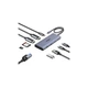 Порт-репликатор Ugreen Dock CM639 USB3.2 Type-C --> HDMIx2, 60Hz/2xUSB-A/2xUSB-C 3.2/ RJ45/SD/TF/PD 100W (45380) - изображение 2