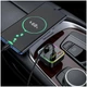 FM-трансмітер Hoco E81 Fantasy PD30W QC3.0 із швидкою зарядкою для автомобіля чорний - зображення 3
