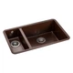 Мойка кухонная GRANADO Under top DOUBLE marron (gr3406) - изображение 2