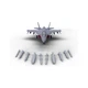 Сборная модель Revell Самолет Lockheed Martin F-35A Lightning II, уровень 4, 172 (RVL-03799) - изображение 3
