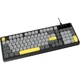 Клавиатура Ajazz AF98 USB UA Black/Grey/Yellow (AF98-BGY) - изображение 5