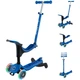 Самокат Globber Go Up Sporty 360 колеса з підсвіткою Синій (456-600) - изображение 7