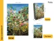 Пазл UkrainianPuzzles Квіти за тином. Катерина Білокур - зображення 3