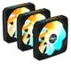 Вентилятор Gigabyte EZ Chain RVS Fan 120 3-Pack ARGB, 2200 об/мин, FDB, 63,1 CFM(DL_CBF3F06A5F27) - изображение 5