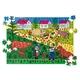 Пазл дерев`яний UkrainianPuzzles Сонце низенько, трактор близенько Марія Примаченко - зображення 1
