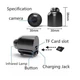 Беспроводная мини Wi-Fi камера видеонаблюдения для дома 1080P, X5 Mini micro SD, с ночной съемкой и датчиком движения - изображение 3