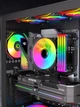 Кулер для процесора Coolmoon GT600 BLACK (GT600 BLACK) - зображення 14