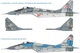 Збірна модель 1:72 військовий літак MiG-29 "Fulcrum" Italeri 1377 - зображення 4