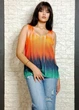 Майка віскозна в’язана помаранчева New Collection S-L 6-1012 - зображення 1