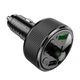 FM-трансмиттер Hoco E82 Guerrero PD30W черный с поддержкой Quick Charge 3.0 и Power Delivery - изображение 3