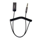 Bluetooth-ресивер Hoco E78 Benefit Metal Gray с кабелем 3.5 мм для автомобилей - изображение 1