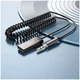 Bluetooth-ресивер Hoco E78 Benefit Metal Gray с кабелем 3.5 мм для автомобилей - изображение 9