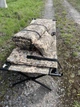 Розкладачка армії типу НАТО надміцна 206х72х54 Піксель з матрацом, кишенею, подушкою, тактична. - изображение 4