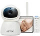 Видеоняня Jetix BabyCam 5 с большим HD экраном 5 дюймов и поворотной камерой (BC01-RA) - изображение 1