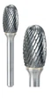 Борфреза овальная (каплевидная) PROFITOOL - 20х25х70x6 мм (E20256-6) - изображение 2