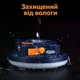Фонарь лампа светильник повербанк теплый свет мощный фонарик на аккумуляторе туристический LED влагозащищенный функция Power Bank кемпинговый походный аварийный ночник с магнитом USB Type-C - изображение 4