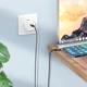 Кабель Borofone BX87 Sharp 60W charging data cable for Type-C to Type-C 3A 1m Black - зображення 4