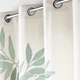 Штора на люверсах Douceur d'intérieur Nympa з принтом у вигляді листя 140 x 260 см (3574386124546) - зображення 2