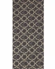 Штора SKA 150×270 см жакардова коричнева на тасьмі з марокканським геометричним візерунком для спальні та вітальні - зображення 4