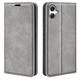 Чехол Taba Retro-Skin для Samsung Galaxy A07 / A075 книжка кожа PU с визитницей серый - изображение 1