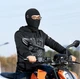 Тонка балаклава/маска ROCKBROS LF8065-1 для вело/мото вітрозахисна нейлон/спандекс з прорізами для окулярів Чорна - зображення 12