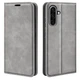 Чехол Taba Retro-Skin для Samsung Galaxy A36 / A366 книжка кожа PU с визитницей серый - изображение 1