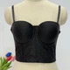 Короткий корсет-бюстьє з чашками Honey Fashion Accessories XS чорний (10-28) - зображення 3