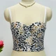 Леопардовий корсетний топ-бюстьє Honey Fashion Accessories S золотистий (10-32) - зображення 3