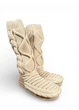 Чоботи UGG Classic Tall Chunky Knit (s/n 1130572), Бежевий, Розмір 37 (US 6), 23см - зображення 1