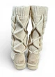 Чоботи UGG Classic Tall Chunky Knit (s/n 1130572), Бежевий, Розмір 37 (US 6), 23см - зображення 3