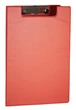 Папка-планшет 4Office А4 PVC Червона (4-258-01) - изображение 1