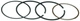 Кольца компрессионные двигателя генератора 170F, D=70,00 мм (gen289) - изображение 2