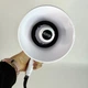 Громкоговоритель рупор аккумуляторный Handheld Megaphone, портативный ручной мегафон с Bluetooth, функцией записи и сиреной для митингов, экскурсий, спортивных мероприятий Белый с синим, MUKC-3-White/Blue - изображение 13