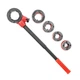 Набор плашек трубных 4 шт. для нарезки резьбы: 1/2", 3/4", 1", 1 1/4" INTERTOOL SD-8004 - изображение 4