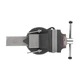 Тиски слесарные поворотные, 100 мм, 8,85 кг, STORM INTERTOOL HT-0085 - изображение 6