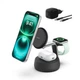 Зарядний пристрій Belkin UltraCharge Pro Wireless 3-in-1 25W charcoal (WIZ040KQCH) Belkin WIZ040KQCH 925897 - зображення 1