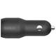 Зарядное устройство Belkin Car Charger (24W) Dual USB-A, USB-A - USB-C, 1m, black (CCE001BT1MBK) Belkin CCE001BT1MBK 925292 - изображение 3
