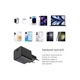 Зарядное устройство ColorWay GaN Mini 25W PD Port PPS USB-C black (CW-CHS052PD-BK) ColorWay CW-CHS052PD-BK 925585 - изображение 12