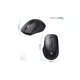 Мишка OfficePro M265B Wireless/Bluetooth Silent Click Black (M265B) OfficePro M265B 926709 - зображення 12