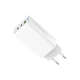 Зарядний пристрій ColorWay GaN Mini 65W PD Port PPS USB (USB-2C1A) white (CW-CHS058PD-WT) ColorWay CW-CHS058PD-WT 925597 - зображення 5