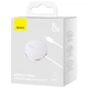 Зарядний пристрій Baseus Simple Mini3 Magnetic Wireless Charger 15W Silver (CCJJ040012) Baseus CCJJ040012 925799 - зображення 4