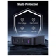 Зарядний пристрій Ugreen 4xUSB 100W (3xType-C+USB A QC3) GAN Charger Nexode Series Black CD328 (90928) UGREEN 90928 925355 - зображення 3